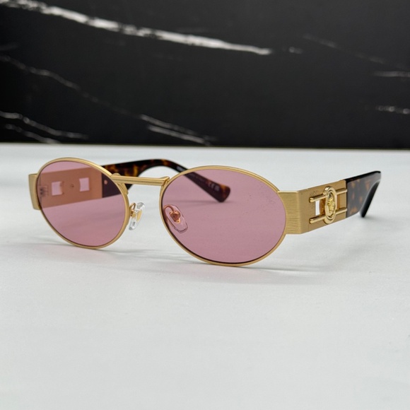 NEW MOD 2264 1002/84 VERSACE WOMEN SUNGLASSES VE2264 100284 GOLD VE2264 1002/84 main image 7